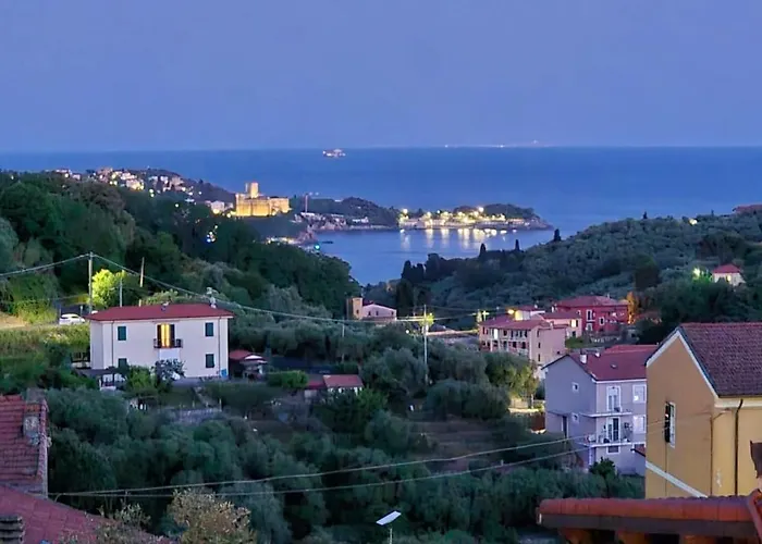 아파트 Casa Limoncino - Sea View Terrace In The Gulf Of Poets